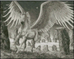 (image for) Pegasus at Stonehenge